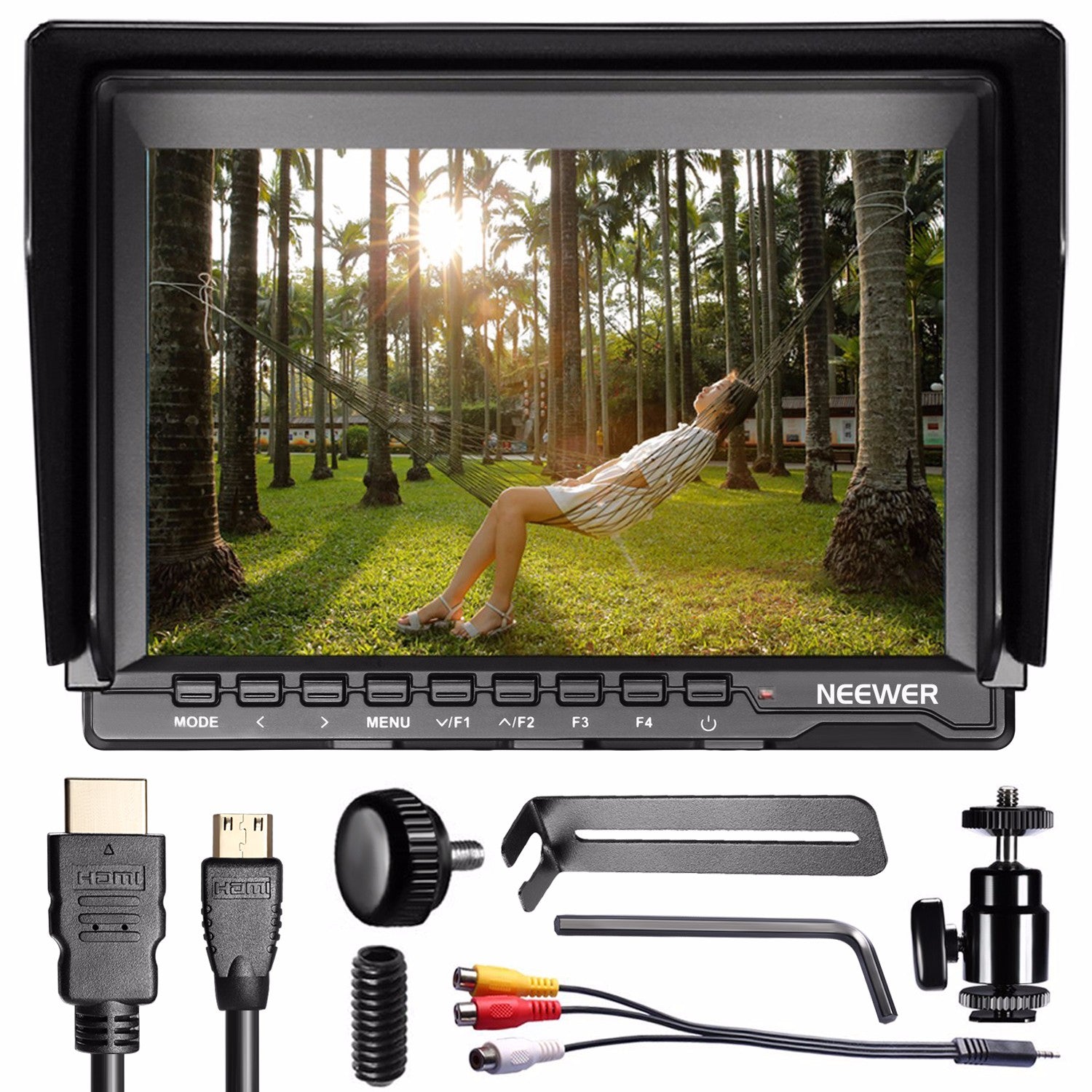 Neewer NW759 7" HD 1280x800 IPS Screen Camera Monitor for SonyNikon