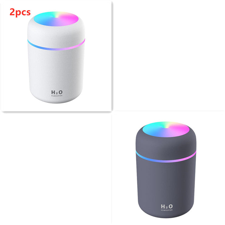 Portable USB Car Air Purifying Humidifier Colorful Cup