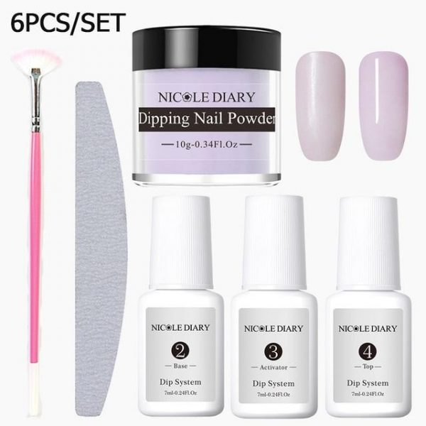 Scrub Sticky Powder Nail Wetting Powder