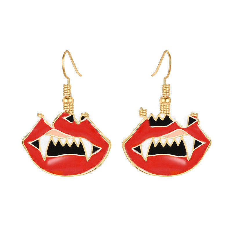 Halloween Series Earrings Funny Personality