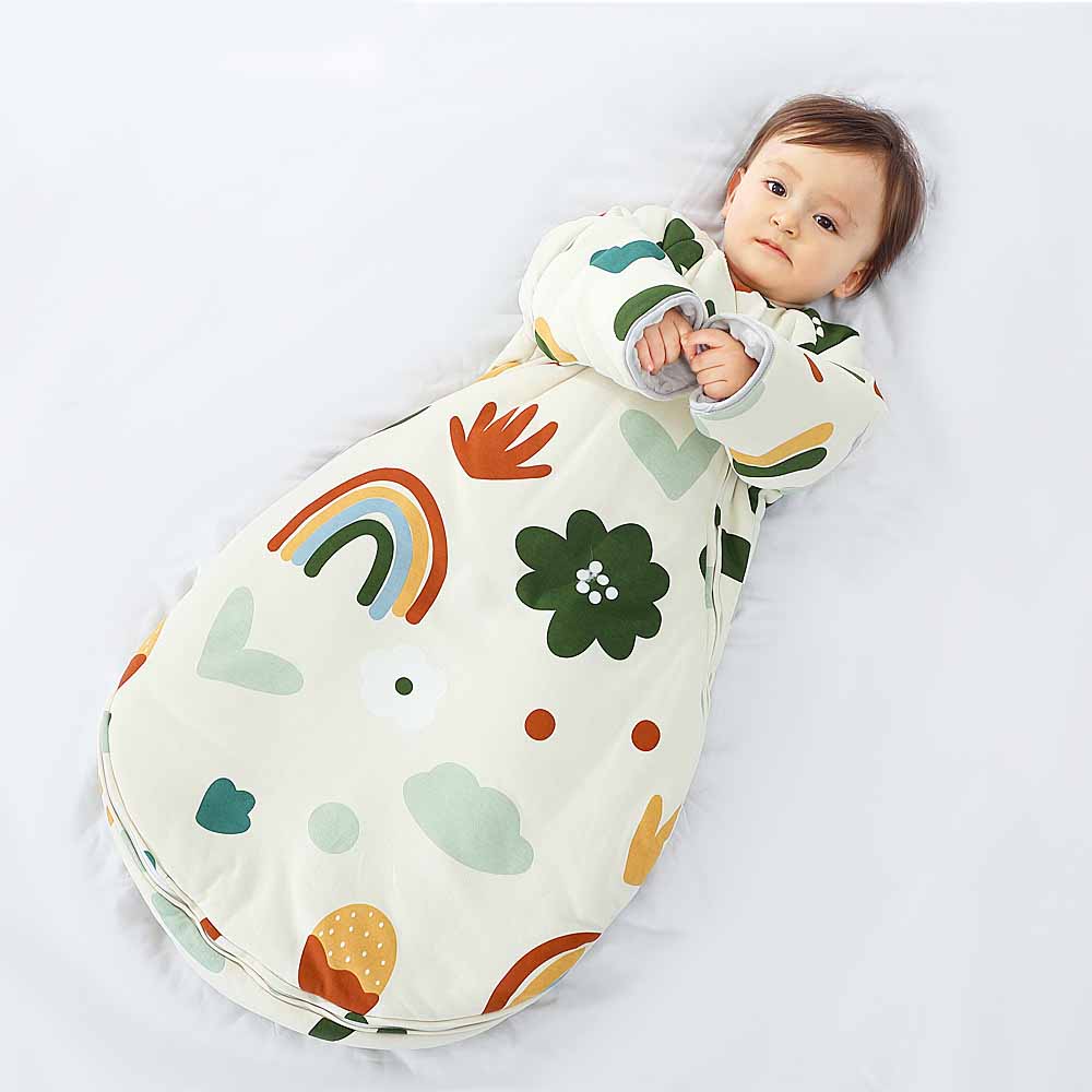 Children's Peas Velvet Thickened Anti-kick Quilt