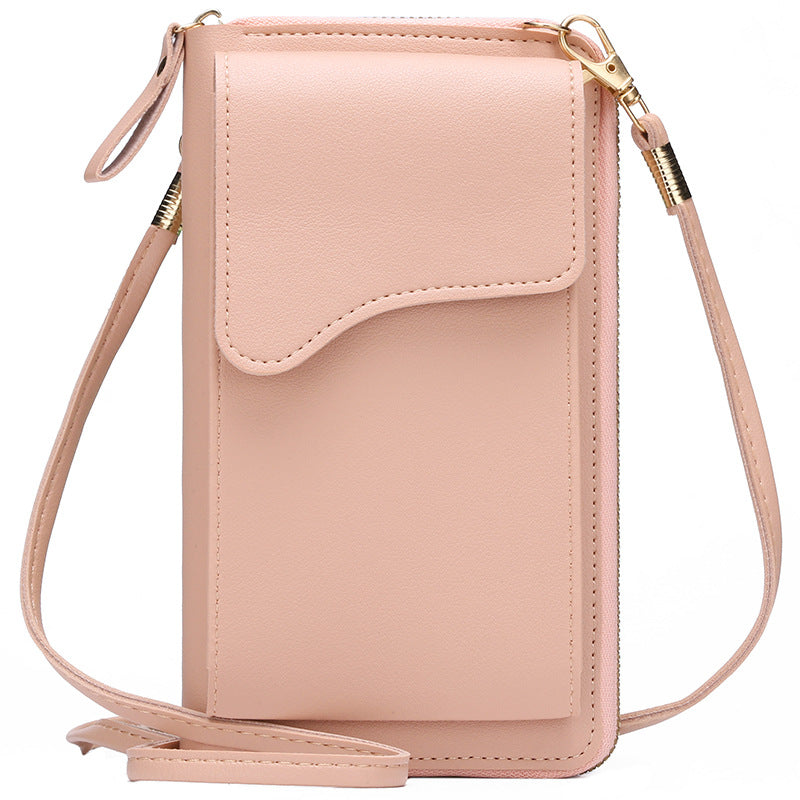 High Quality Pu Leather Small Shoulder Bag Casual Handbag Crossbody Bags For Women Phone Pocket Girl Purse Messenger Bags