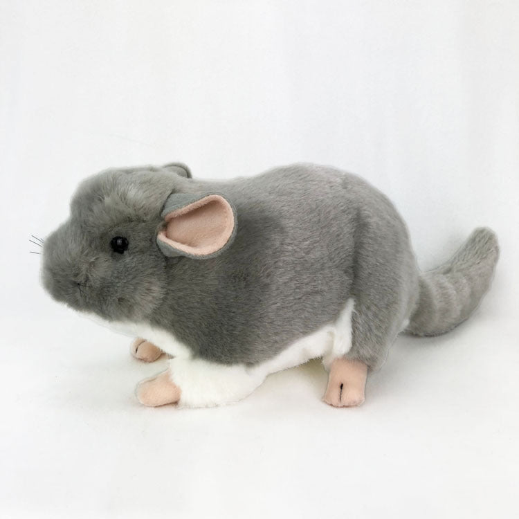 Simulated Animal Chinchilla Plush Toy Realistic Ornament