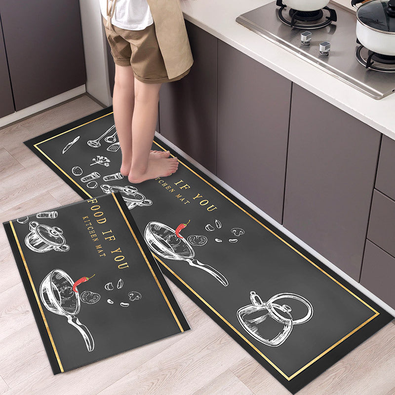 Kitchen Floor Mats Are Simple And Modern