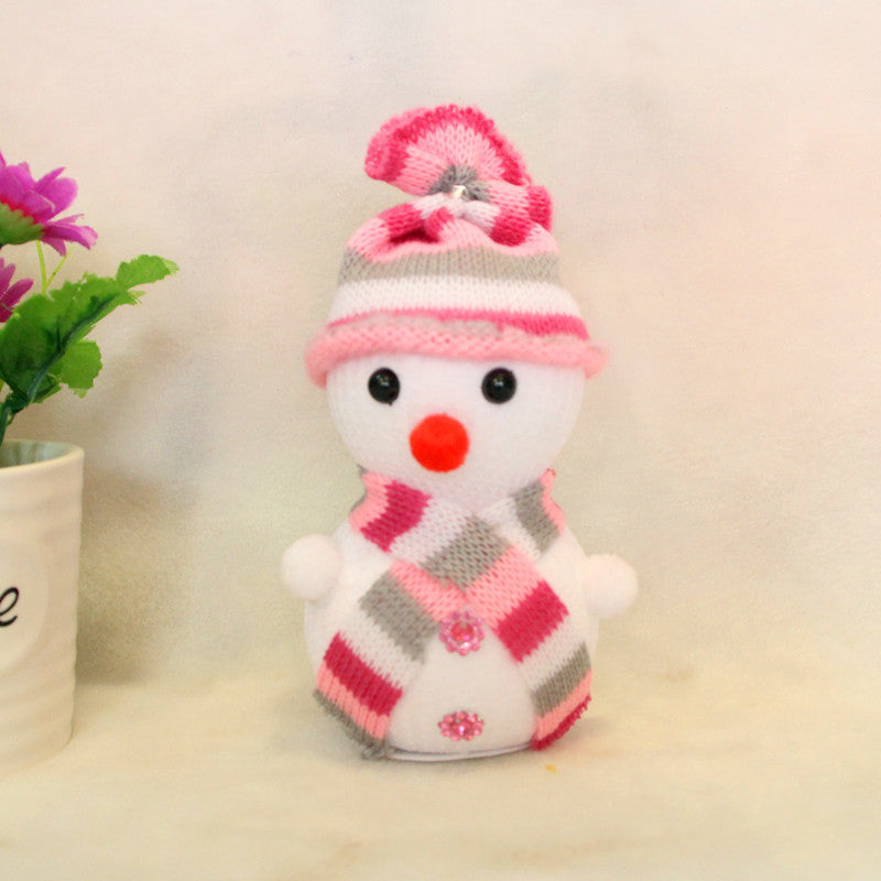 Christmas Decorations Little Doll Snowman