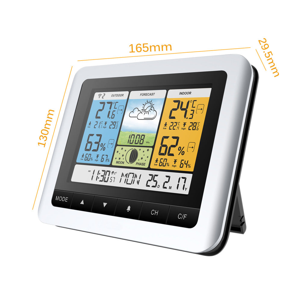 Temperature and humidity weather station