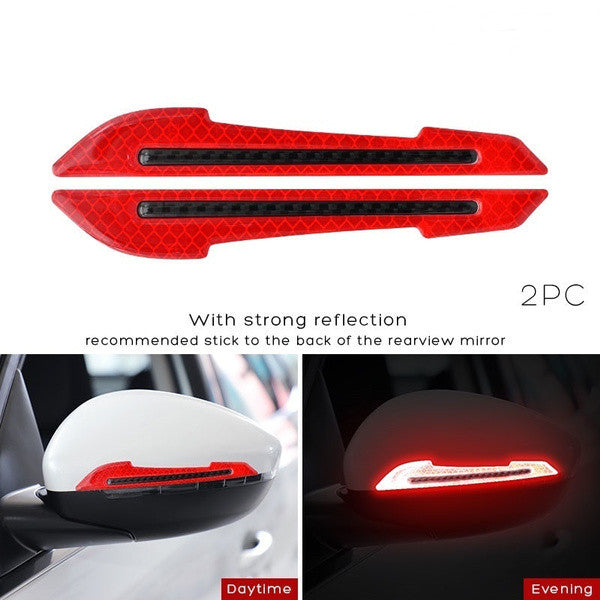 Creative Personality Rearview Mirror Warning Sticker Body Scratch Occlusion