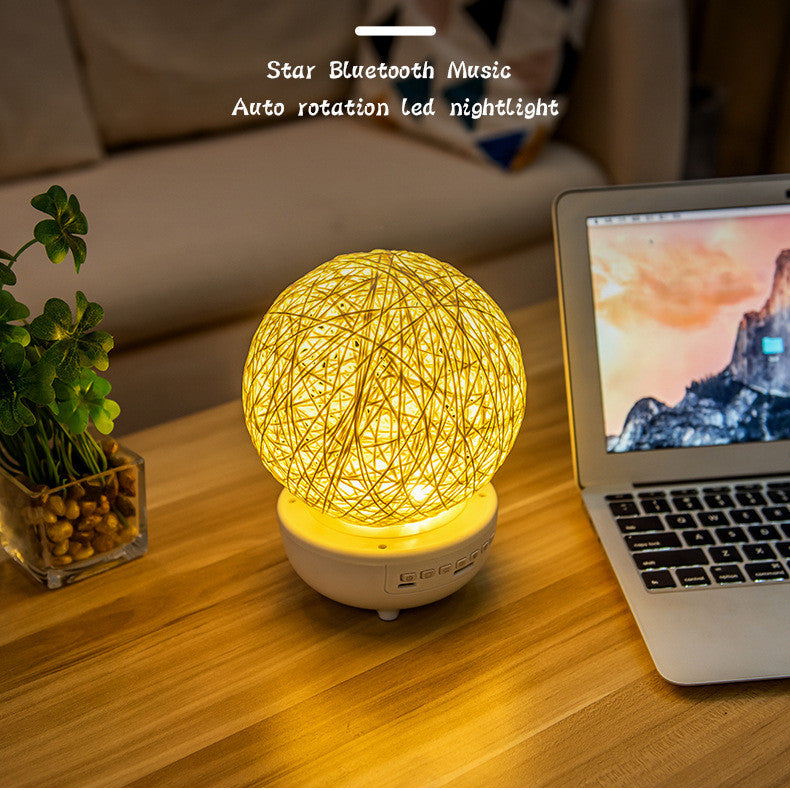 Bluetooth-compatible Music LED Night Light Romantic Dimmable Starry