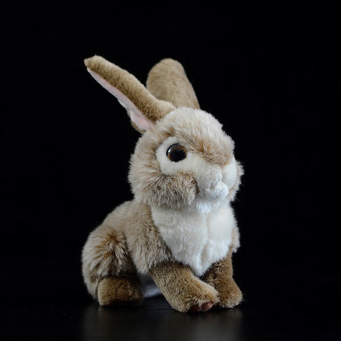 Cute Bunny Plush Play Super Cute Brown Hare Doll