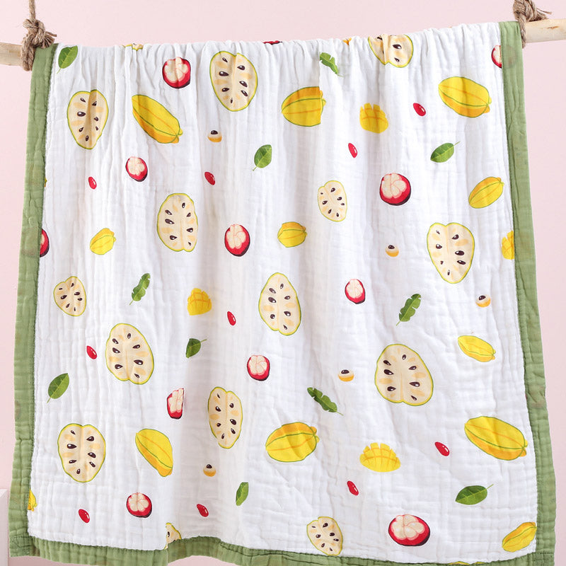 Baby Gauze Bath Towel Cotton 6-Layer Blanket