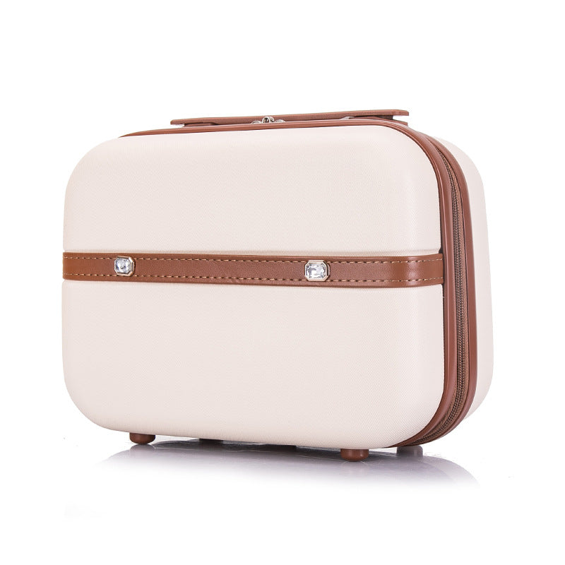 Makeup Portable Small Suitcase Mini 14 Inch Lightweight Luggage