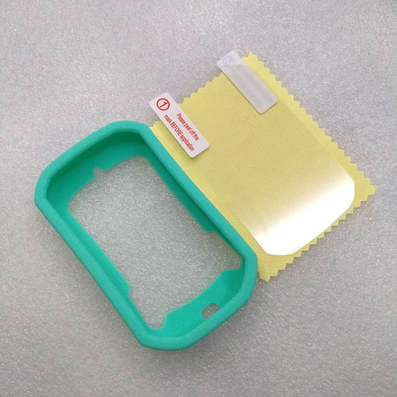 Silicone Color Shockproof Cover With HD Film