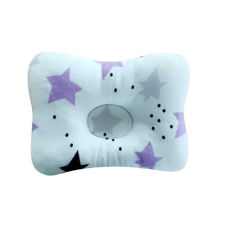 Baby anti-deviation head pillow