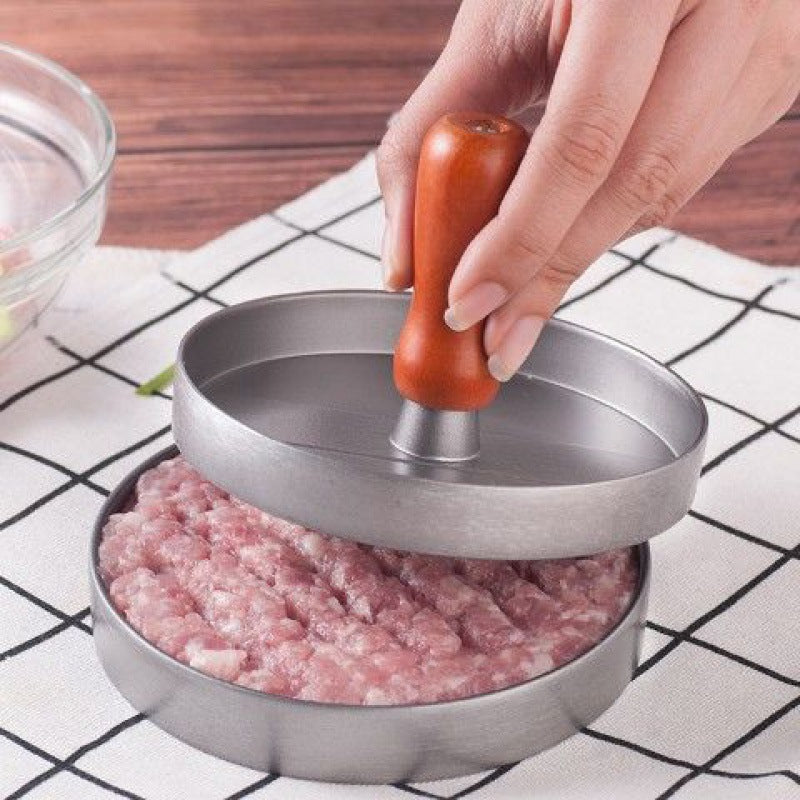 Round Burger Press Aluminum Alloy Burger Meat Beef Barbecue