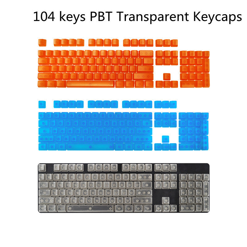 Transparent Keycaps Color Personality Translucent Mechanical Keyboard