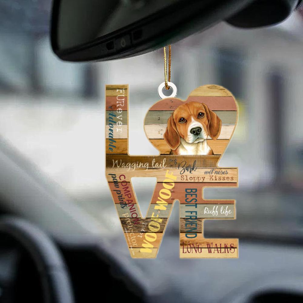 Car Pendant Sleeping Dog Angel Home Decor Acrylic Showcase Hanging Ornaments For Doors