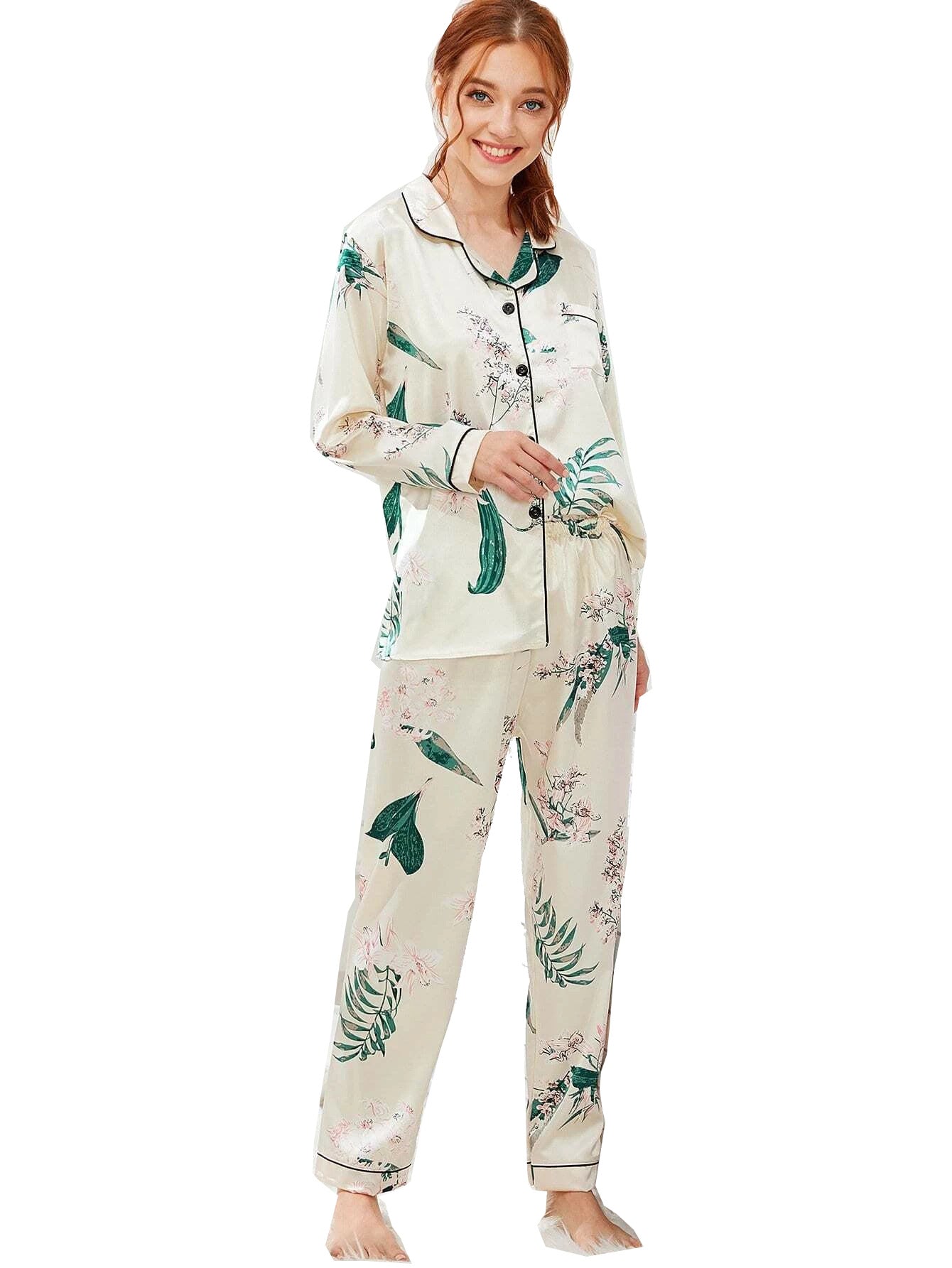 European And American Style Home Service Suit Pajamas Women