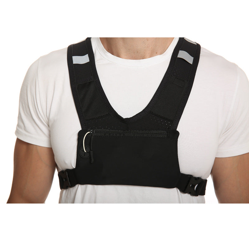 Sports Running Reflective Vest Mobile Phone Bag