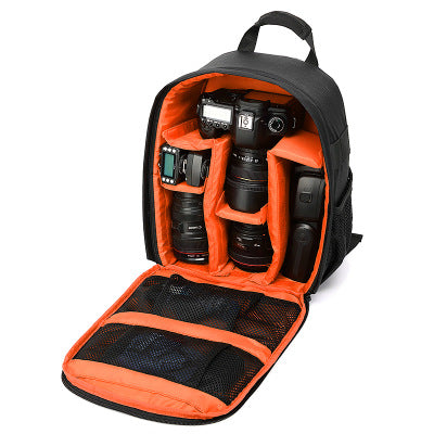 Backpack camera bag, camera bag, single lens reflex camera bag, professional anti theft men's and women's outdoor bag.