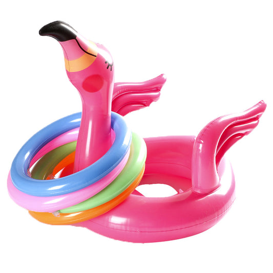 PVC Inflatable Toys Flamingo Inflatable Ring