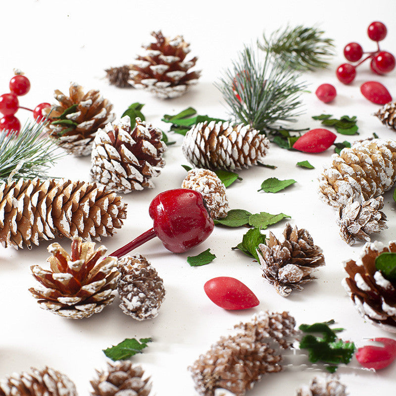 Christmas Pine Cone Decoration Accessories Natural