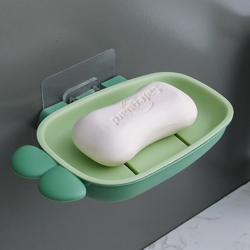 Carrot Household Creative Double Drain Soap Box