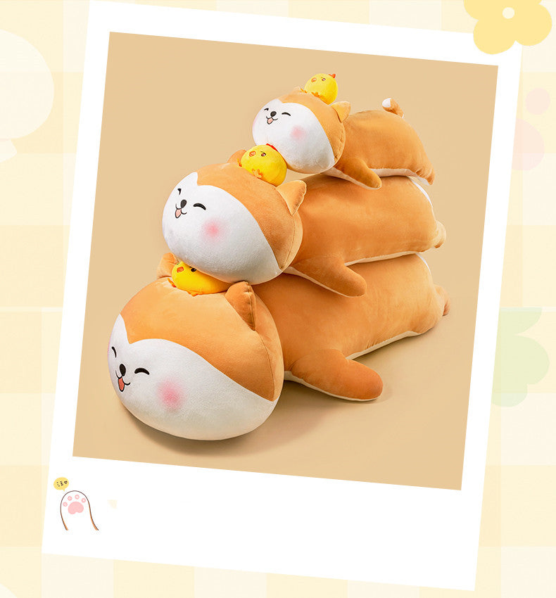 Shiba Inu Manju Sleeping Pillow Girls