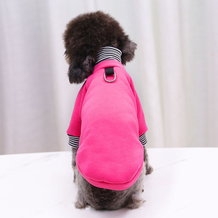 Tractionable Reflective Sweater Night Walking Dog Cat Pet Clothes