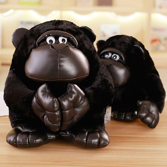 Simulation Black King Kong Doll Gorilla Plush Toy