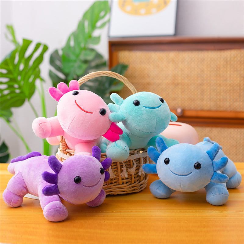 Salamander Doll Cute Colorful Lying Plush Toy