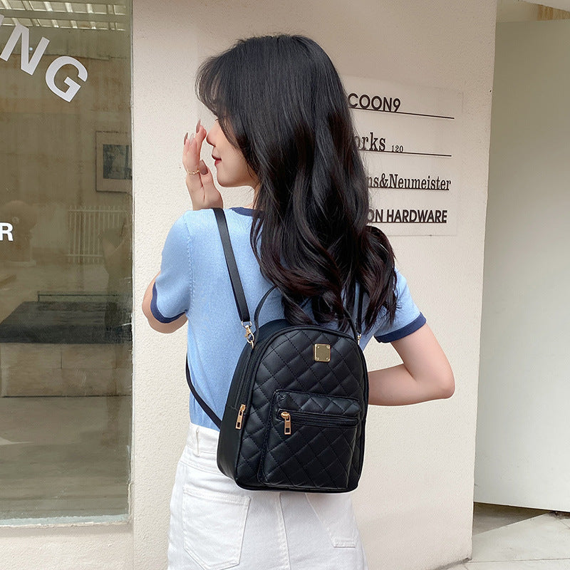 Small Backpack Women's New Outdoor Bag Backpack Fashion Style Trend Travel Bag Multifunctional Female Shoulder Crossbody Bag NEW