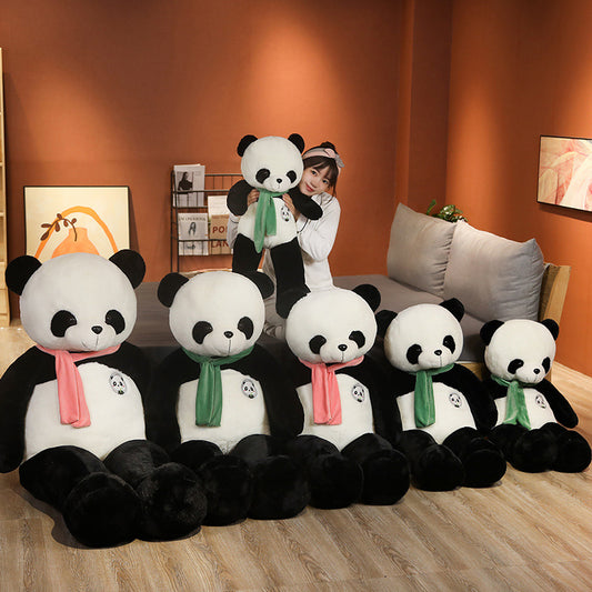 Cute Panda Doll Plush Toy Comforting Puppet