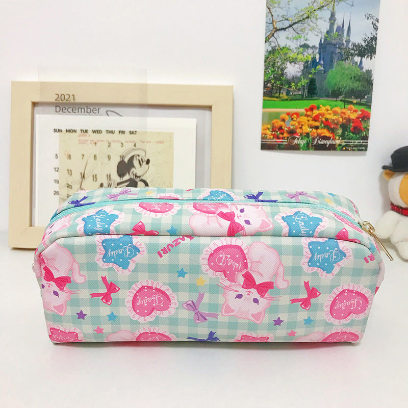 Printed Pencil Case Large Capacity Stationery Box For Elementary, Middle And High School Students