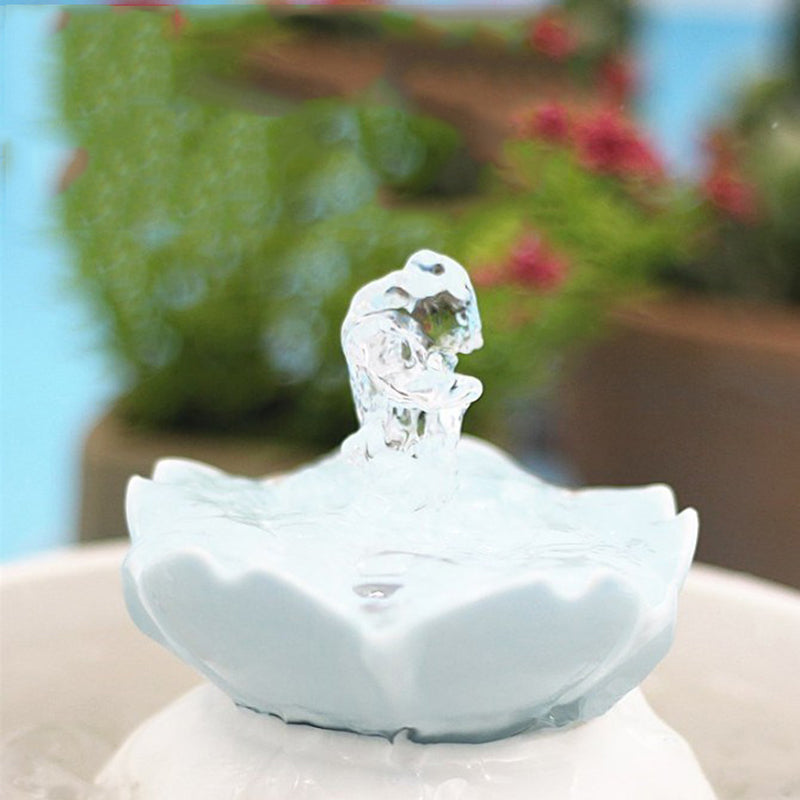 Cat Water Fountain Ceramic Pet Water Fountain Automatic