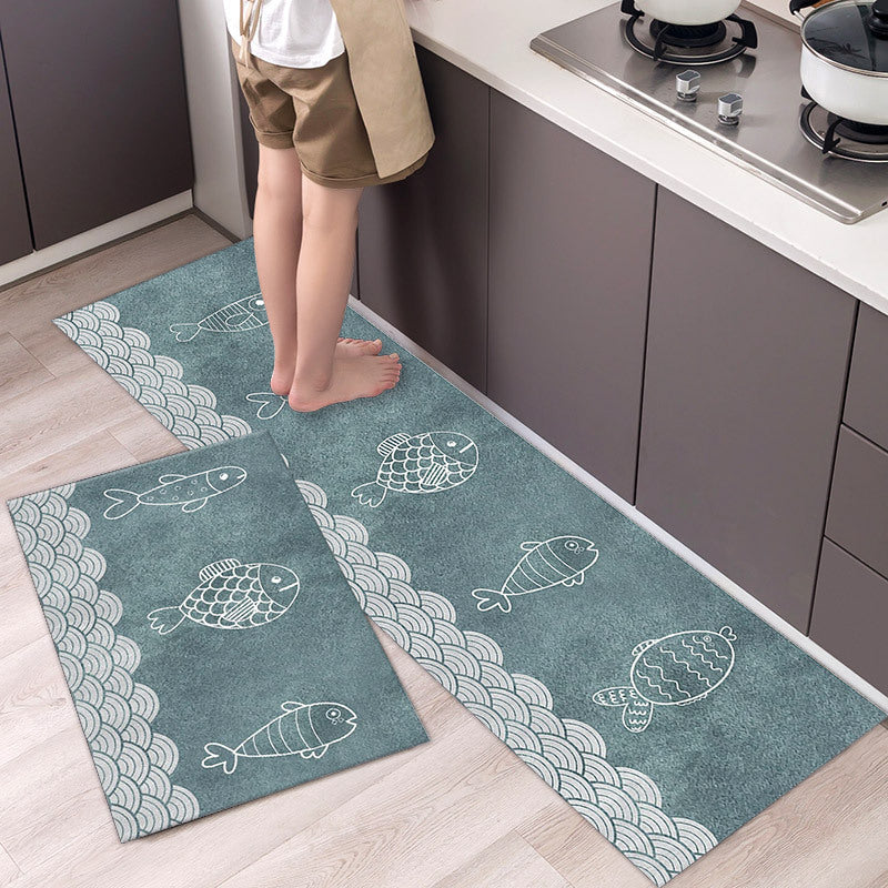 Kitchen Floor Mats Are Simple And Modern