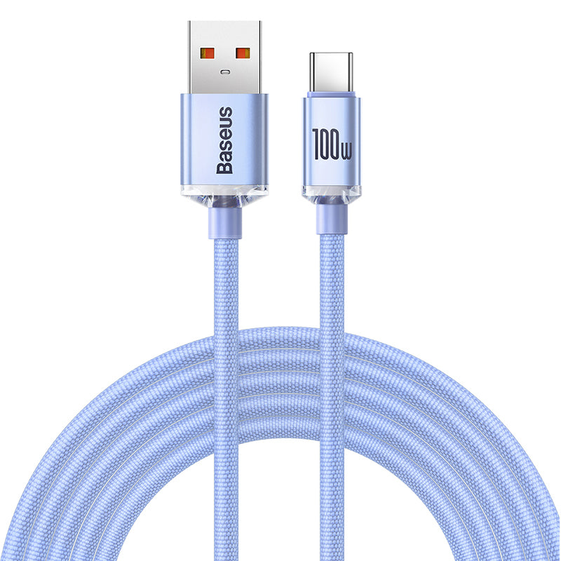 Crystal Shine Series Fast Charging Data Cable USB To Type C