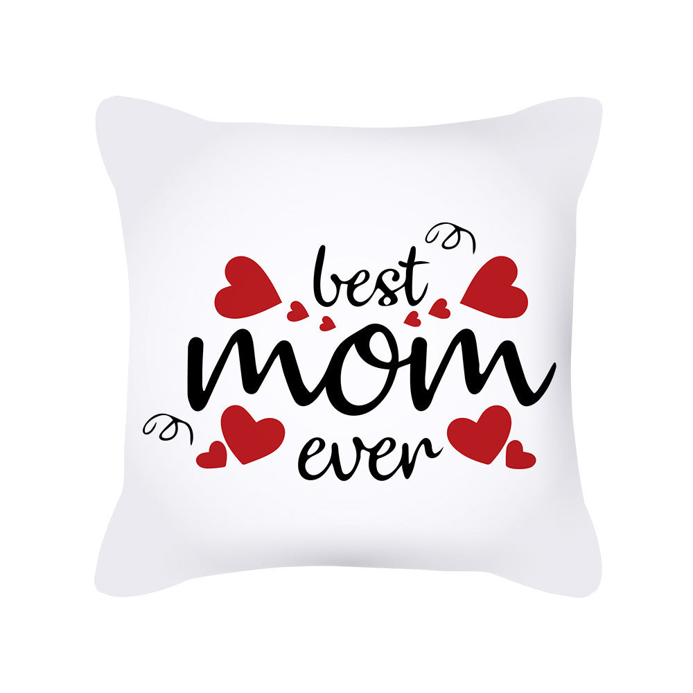 Mother's Day Pillowcase Nordic Heart Peachy