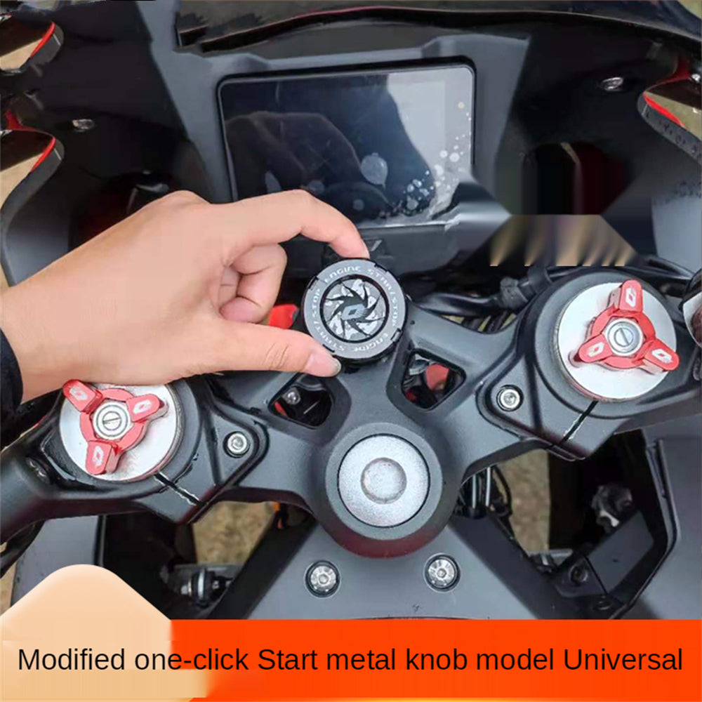 One-key Start Button Ignition Protection Cover To Chase 600 Motorcycle