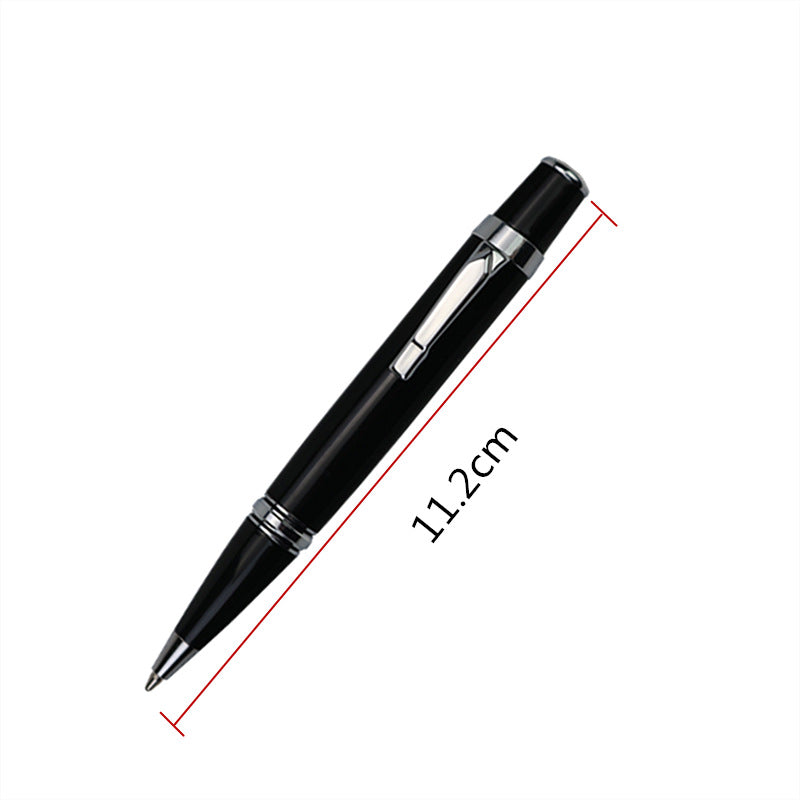 Pocket Signature Pen Free Full Metal Black Portable Rollerball Pen