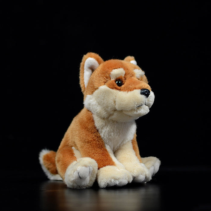 Cute Shiba Inu Doll Squat Dog