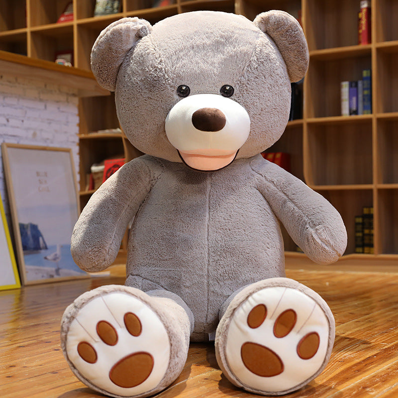 Solid Color Large Teddy Bear Plush Toy