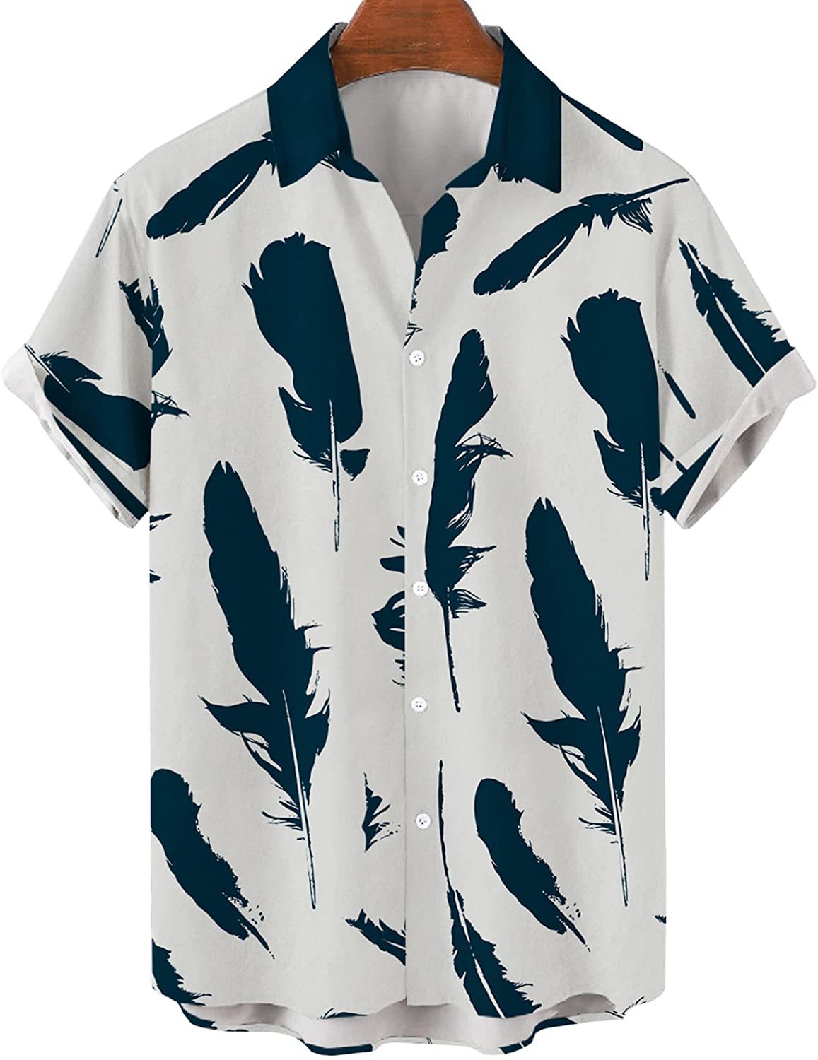 Digital Printed Large Size Shirt For Men Casual