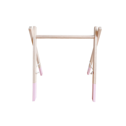 Decorative Nordic Style Wooden Fitness Equipment Ornaments