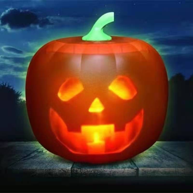 Talking Pumpkin Lantern Christmas Halloween Pumpkin Lantern Projection