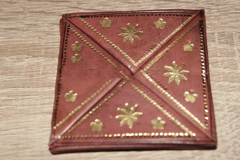 Miss Sheepskin Folding Coin Purse