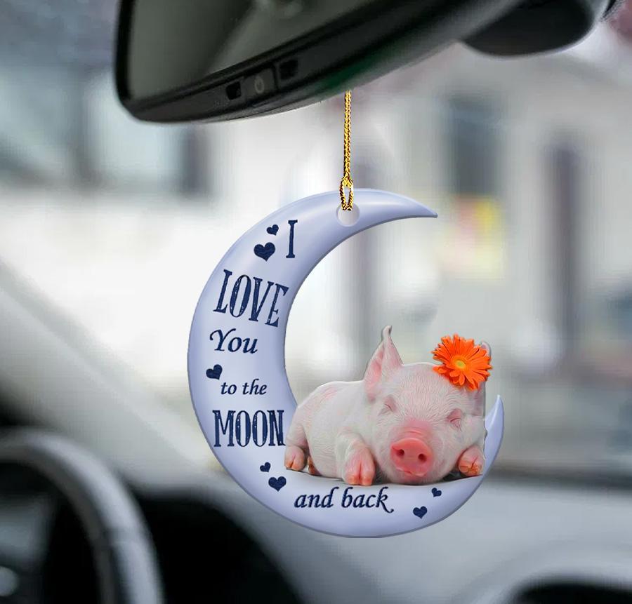 Car Pendant Sleeping Dog Angel Home Decor Acrylic Showcase Hanging Ornaments For Doors