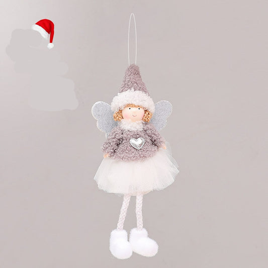 Christmas plush angel decorations