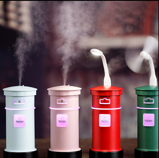 USB Mini Essential Oil Humidifier Small Bedroom Desktop Air Humidifier