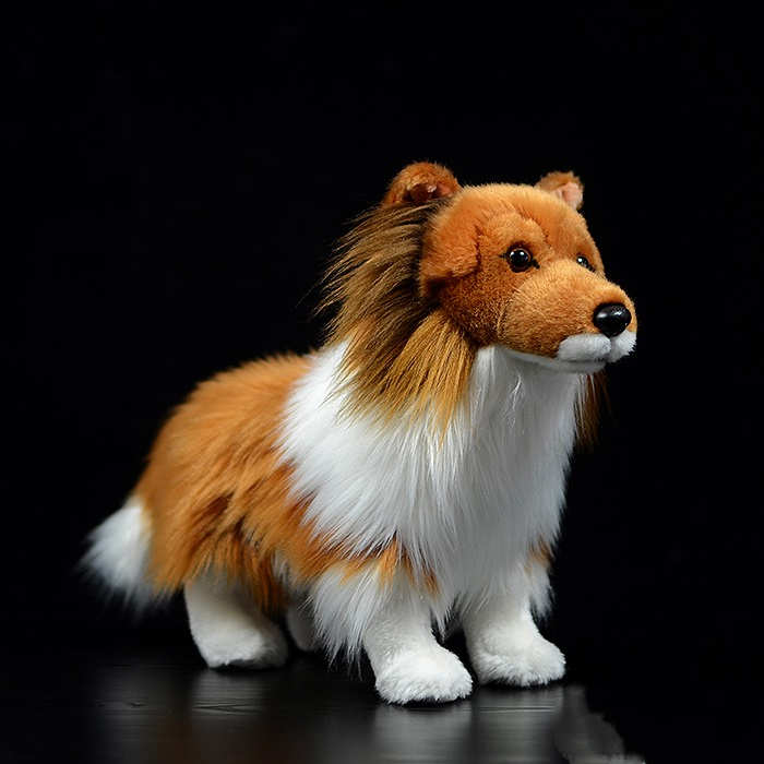 Simulation Dog Cute Animal Plush Toy Model