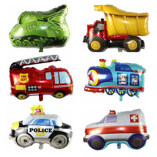 Vehicle Aluminum Foil Balloon Party Decorations